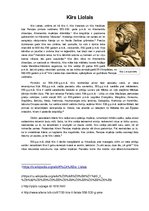 Konspekts 'Kīrs Lielais', 1.