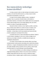 Eseja 'Kas nepieciešams veiksmīgai komercdarbībai', 1.