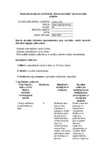 Konspekts 'Sporta stunda, 5.klase', 1.