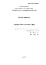 Eseja 'Eseja par sevi kā par sarunu vedēju', 1.