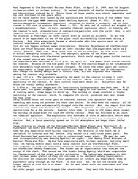 Eseja 'Chernobyl Nuclear Power Plant Disaster', 1.