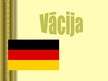 Prezentācija 'Vācija', 1.