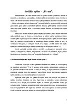 Eseja 'Sociālās spēles. Spēle "Ferma"', 1.