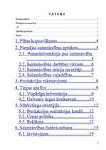 Biznesa plāns 'Piemājas saimniecība "X"', 2.