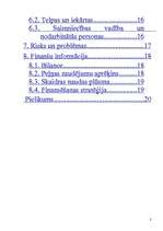 Biznesa plāns 'Piemājas saimniecība "X"', 3.