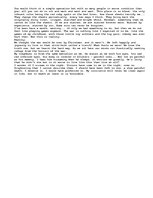 Eseja 'Thoughts of a Wounded Soldier', 1.
