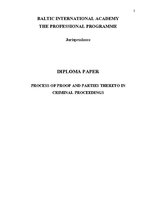 Diplomdarbs 'Pierādīšana un tās subjekti kriminālprocesā', 3.