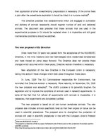 Eseja 'Animal Rights Against Experiments', 7.