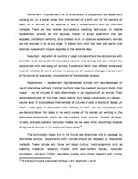 Eseja 'Animal Rights Against Experiments', 9.