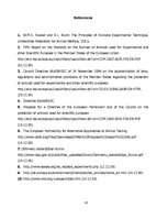 Eseja 'Animal Rights Against Experiments', 14.