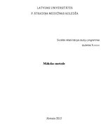 Konspekts 'Mākslas terapijas metode', 1.