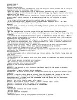 Konspekts 'Biology Exam Notes: Units on Reproduction in Plants and Animals', 1.