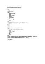 Paraugs 'Viendimensiju masīva apstrāde', 4.