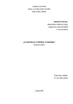 Referāts 'Ilgtspējīgas attīstības plānošana', 1.