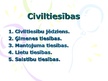 Prezentācija 'Civiltiesības', 1.