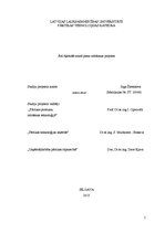 Referāts 'Ātri šķīstošā sausā piena ražošanas projekts', 1.