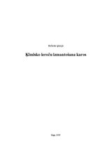 Referāts 'Ķīmiskie ieroči', 1.