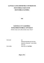 Referāts 'Ražošana un vajadzības komandekonomikas apstākļos', 1.