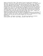 Eseja 'The Hypocrisy of Imperialism: A Critique of "An Outpost of Process"', 2.