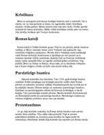 Referāts 'Kristietība', 3.