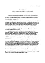 Eseja 'Evolūcija – vispārpieņemtā patiesība vai neveiksmīgs viedoklis', 1.