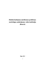 Referāts 'Būtisks kaitējums valsts institūciju dienestā', 1.