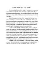 Eseja 'Latvieši, sevišķi Sēlijā, 21.gadsimta sākumā', 1.