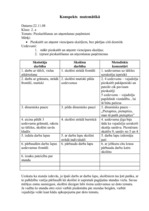 Konspekts 'Konspekts matemātikā', 1.