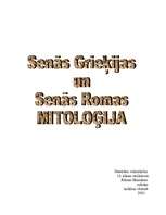 Konspekts 'Senās Grieķijas un Senās Romas mitoloģija', 1.