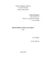 Eseja 'Dzīves vērtības un tikumi cauri laikam', 1.