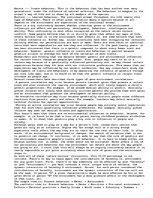 Eseja 'The Nature/Nurture Debate', 1.