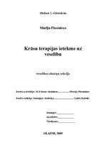 Referāts 'Krāsu terapijas ietekme uz veselību', 1.