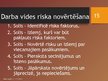 Prezentācija 'Darba vides riski', 15.