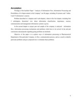 Diplomdarbs 'Informācijas plūsmas analīze, informācijas apstrāde un tās uzlabošanas iespējas ', 4.