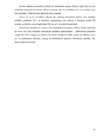 Diplomdarbs 'Informācijas plūsmas analīze, informācijas apstrāde un tās uzlabošanas iespējas ', 79.