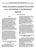 Konspekts 'Darba aizsardzības jautājumi būvniecībā un to attiecināšana uz ģeodēziskiem darb', 1.