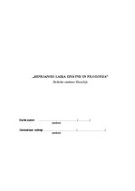 Referāts 'Renesanses laika zinātne un filosofija', 1.