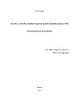 Referāts 'Sieviešu un vīriešu domāšanas procesa īpatnības Rūdolfa Blaumaņa novelēs', 1.