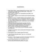 Referāts 'Valodas situācija un politika Čehijas Republikā', 14.