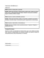 Prakses atskaite 'Prakses dienasgrāmata 2.kursam - prakse slimnīcā', 1.