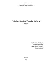Referāts 'Trimdas rakstniece Veronika Strēlerte', 1.