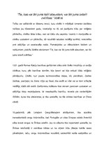 Eseja '"Tie, kas var likt jums ticēt absurdam, var likt jums izdarīt zvērības." Voltērs', 1.