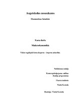 Diplomdarbs 'Valsts regulējošā loma eksporta - importa attiecībās', 1.