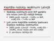 Prezentācija 'Latvijas nodokļu sistēma un konkurētspēja ES', 15.