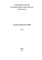Referāts 'Valsts atbalsta veidi', 1.