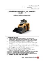 Paraugs 'Darba aizsardzības instrukcija mobilā krāvēja vadītājam', 1.