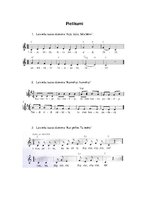 Konspekts 'Nodarbības apraksts. Mūzikas izteiksmes līdzeklis. Temps', 6.