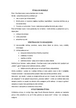 Konspekts 'Ētika un estētika', 4.