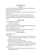 Konspekts 'Ētika un estētika', 13.