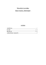 Konspekts 'Klases stundas „Motivācija”.', 1.